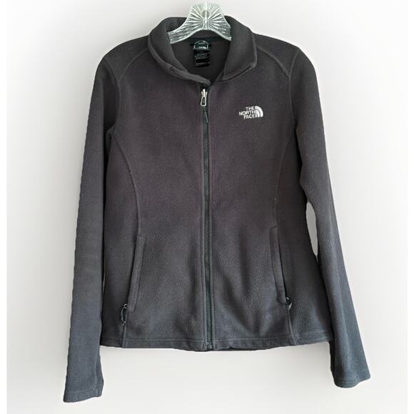 The North Face Women’s Black Fleece Full Zip Jacket FlashDry Y2K Size Small - Picture 1 of 15